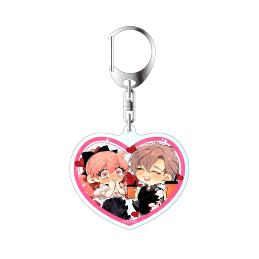 Haruno-san no Koto Nante Zenzen Suki Hologram Keychain Deformed ver. (Reissue) [NEW]