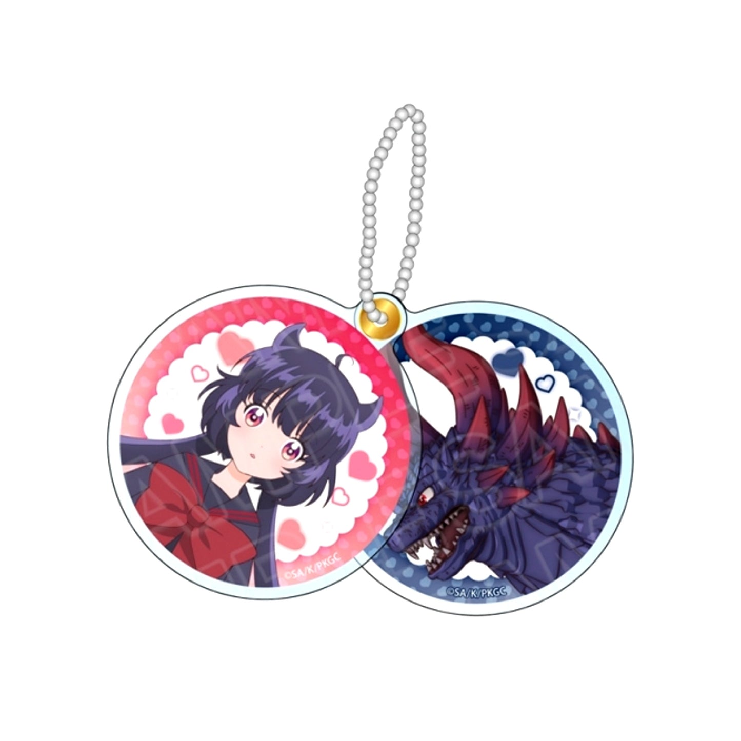 TV Anime Kaiju Girl Caramelizer Changing Keychain Goods - Keychain Resale [NEW]