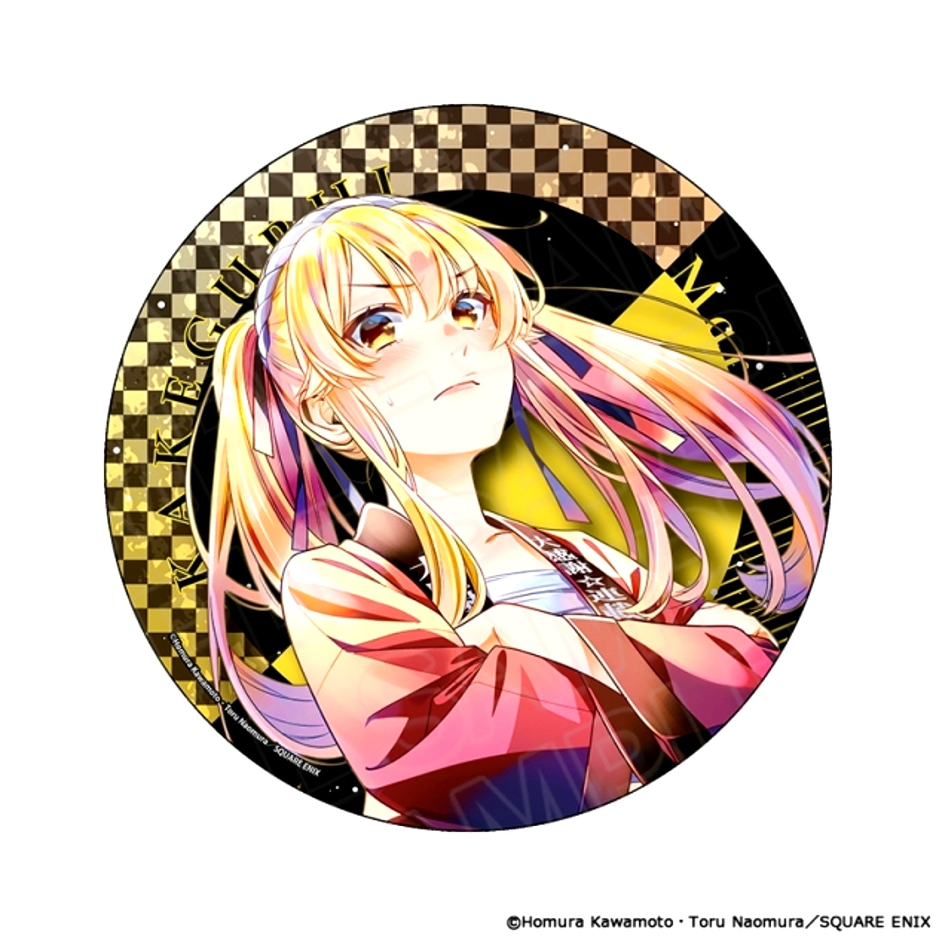 Kakegurui De Button PALE TONE series Mary Saotome vol.4 Goods - Bache [NEW]