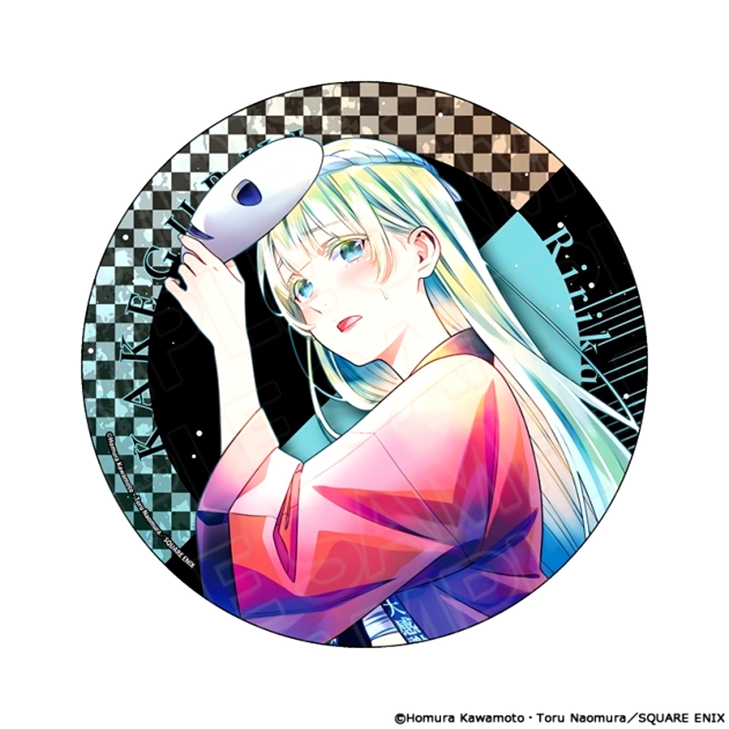 Kakegurui Big Can Badge PALE TONE series Ririka Momobami vol.4 [NEW]