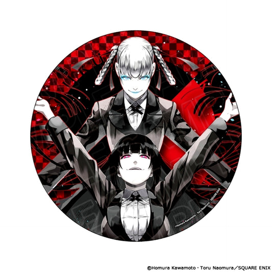 Kakegurui Big Can Badge PALE TONE series Yumeko Jabami & Kirari Momobami vol.4 [NEW]