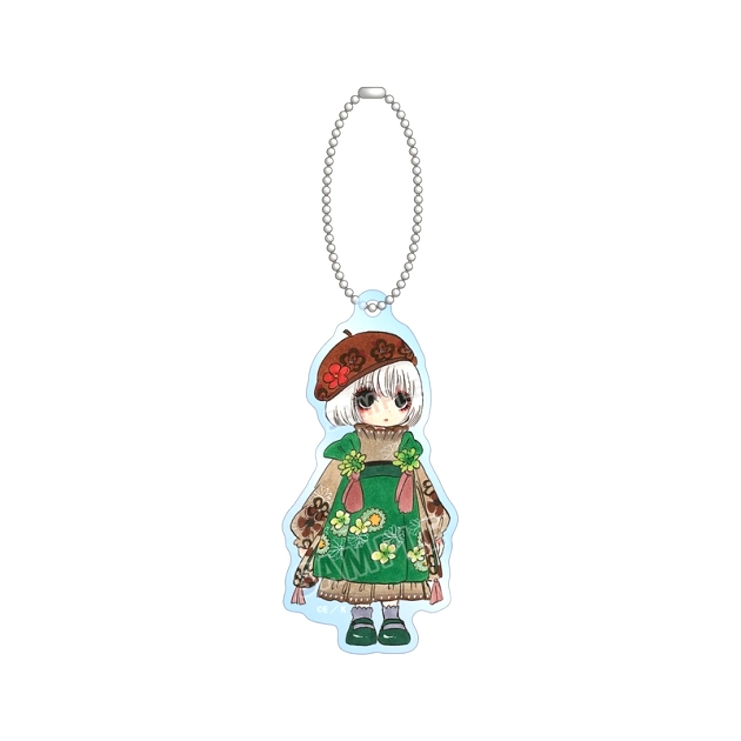 Manga Hozuki's Coolheadedness Natsumi Eguchi Newly Drawn Niko Chibi Character Kimono Arrange ver. BIG Acrylic Keychain (Animate Advance Sale) [NEW]