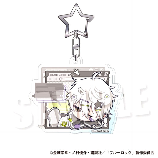 Blue Lock Acrylic Keychain <<Doki Bug ver.>> (Seishiro Nagi) [NEW]
