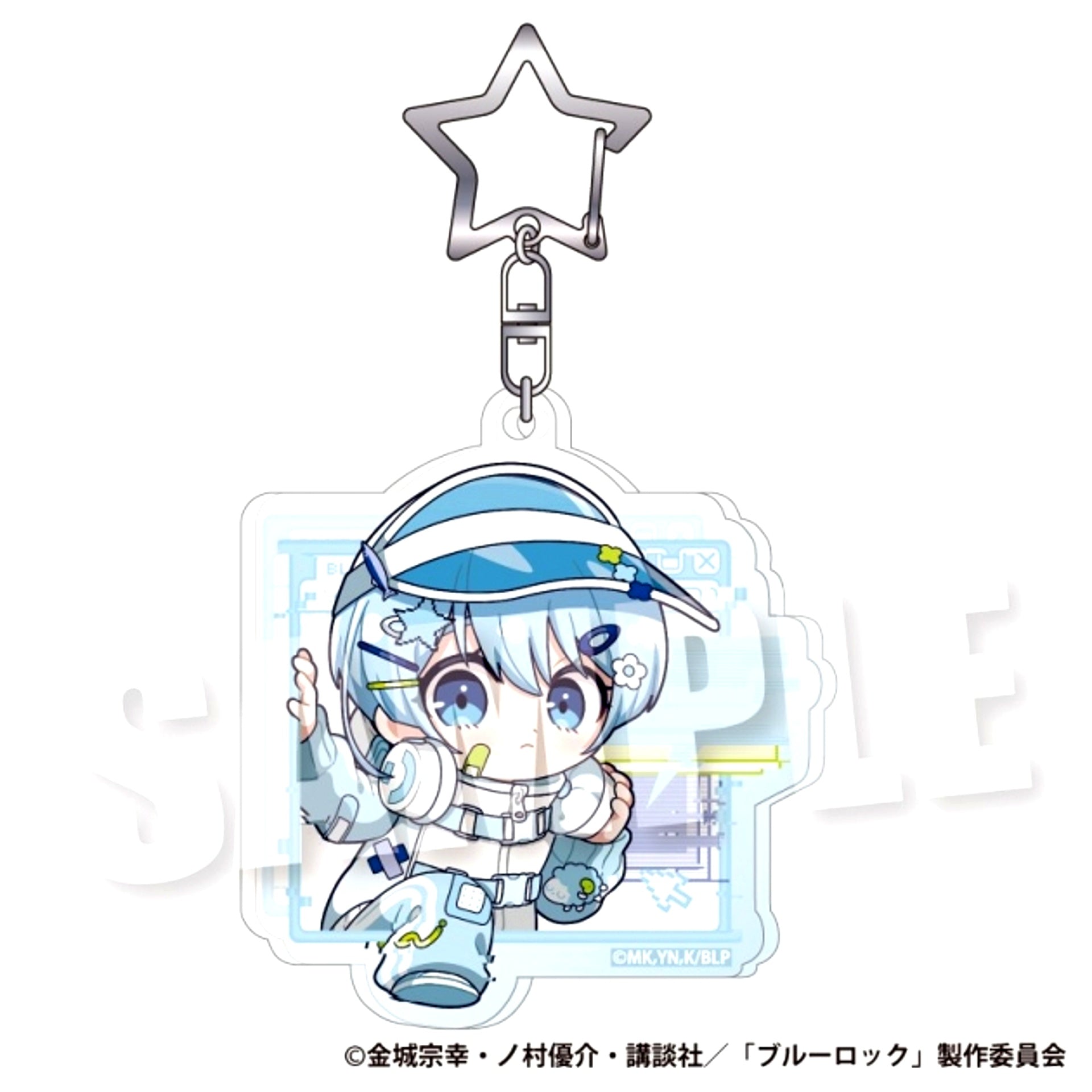 Blue Lock Acrylic Keychain <<Doki Bug ver.>> (Yo Hiori) [NEW]