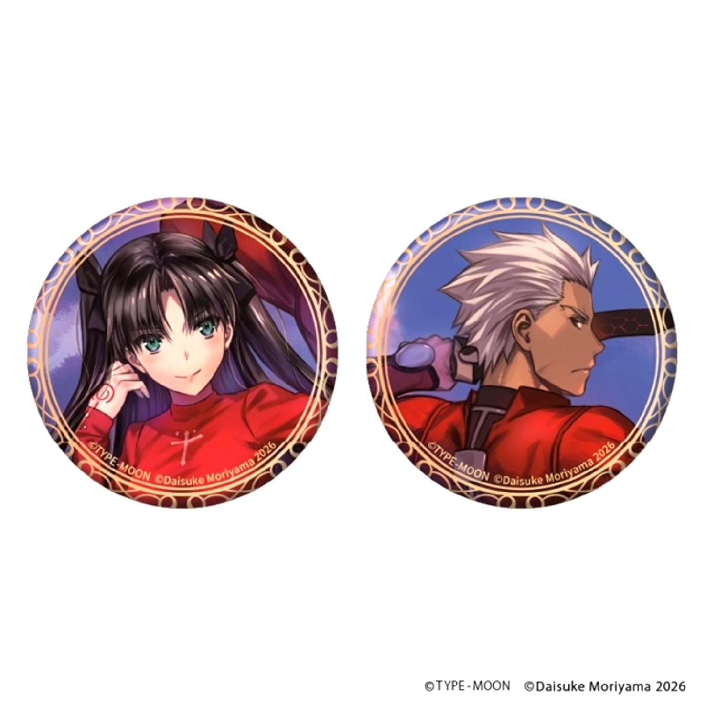 Fate/stay night[Unlimited Blade Works] Button Set A Goods - Bache [NEW]