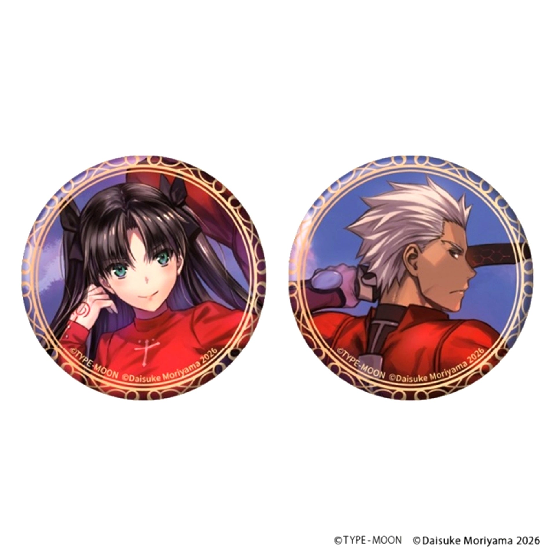Fate/stay night[Unlimited Blade Works] Button Set A Goods - Bache [NEW]