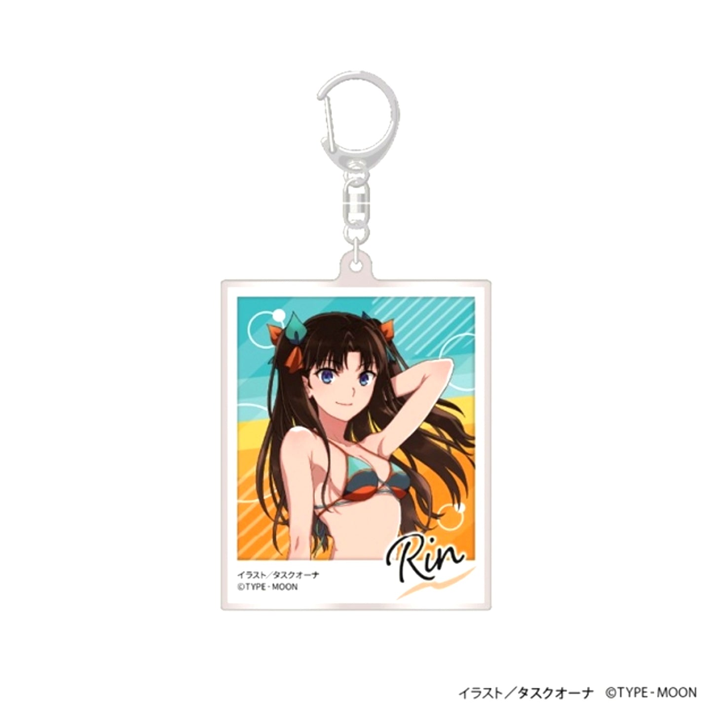 Fate/stay night [Heaven's Feel] Acrylic Keychain Rin Tohsaka Goods - Keychain [NEW]