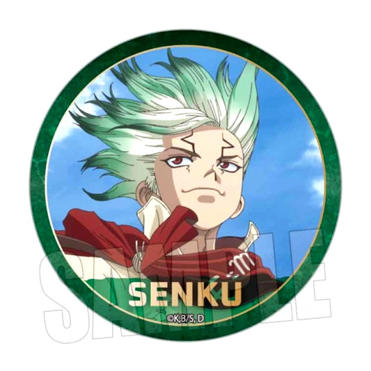 Dr.STONE Memories Can Badge Senku Ishigami B [NEW]