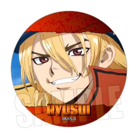 Dr.STONE Memories Can Badge Ryusui Nanami A [NEW]