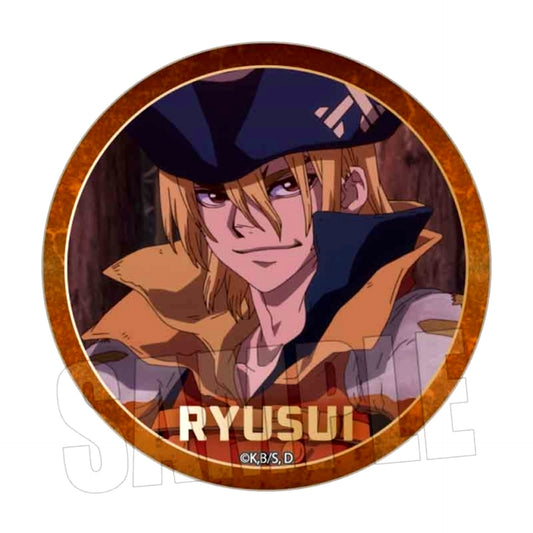 Dr.STONE Memories Can Badge Ryusui Nanami B [NEW]