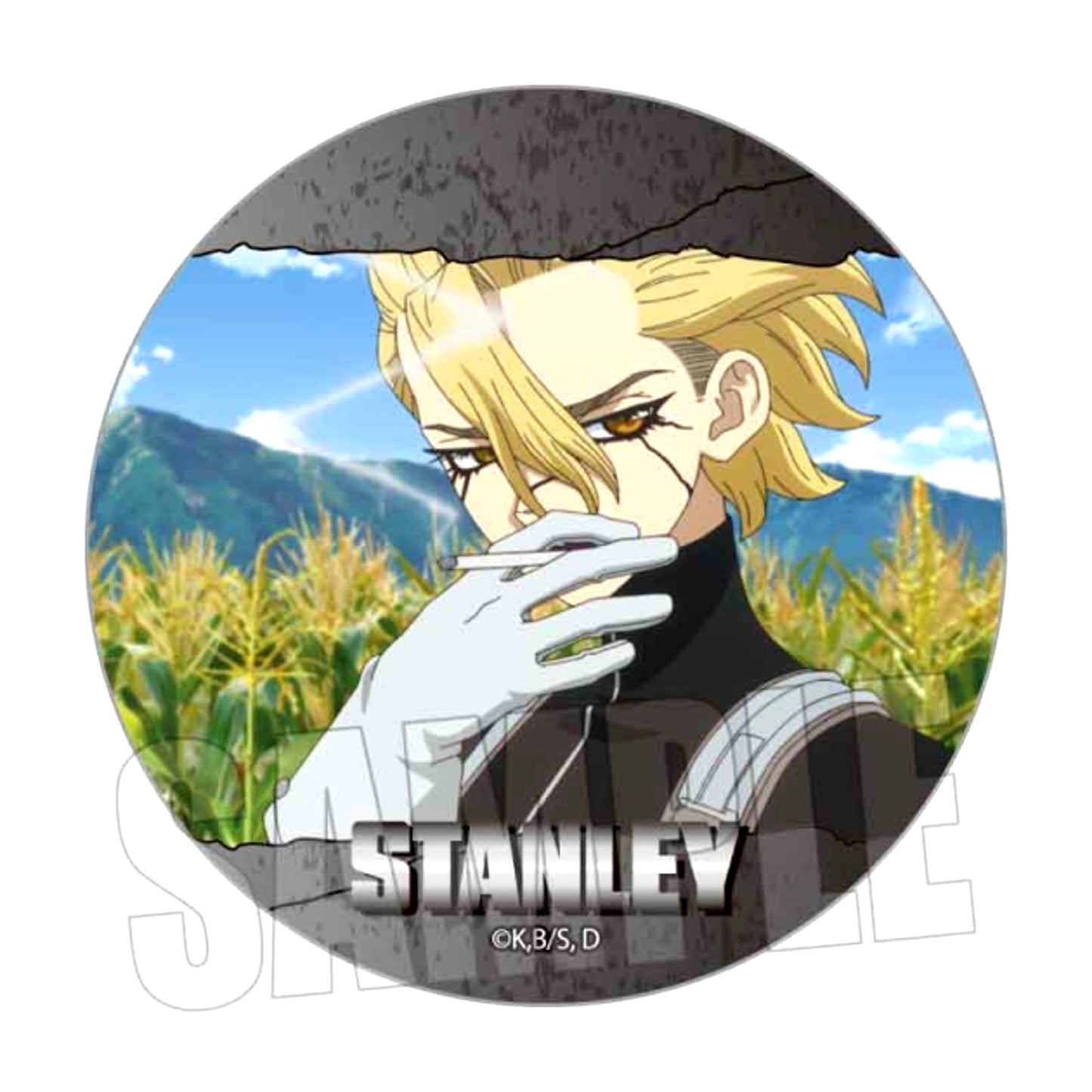 Dr.STONE Memories Can Badge Stanley Snyder A [NEW]