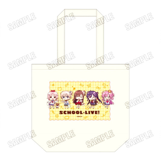 "School-Live!" Newly Drawn Daily Tote Bag (Gal-Style Uniform ver.) [NEW]