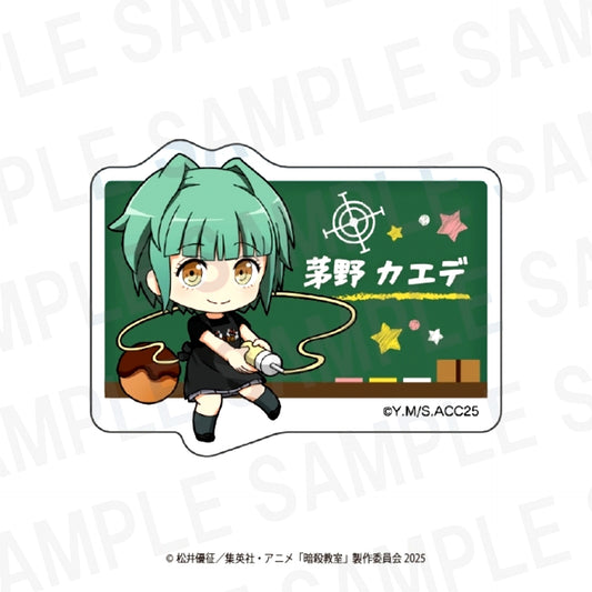 Assassination Classroom x Bakudanyaki Honpo Name Badge Kaede Kayano [NEW]