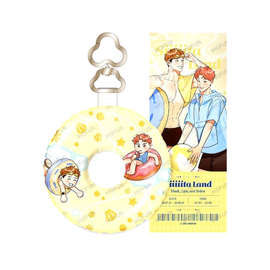 SITA Artist Exhibition Swim Ring-Shaped Keychain_Tara no Otoshikata [NEW]
