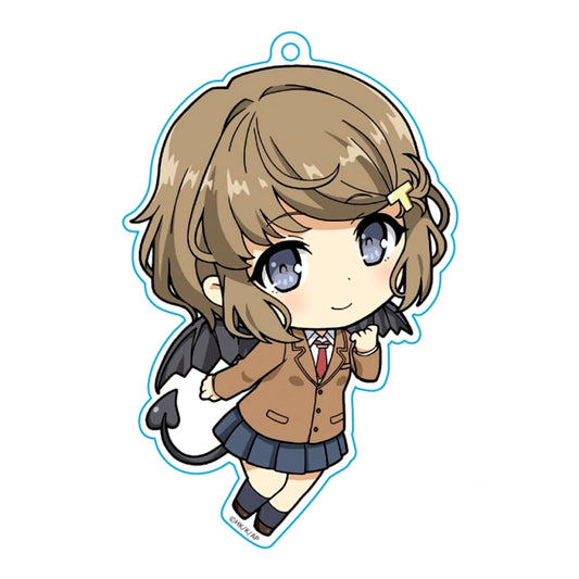 Rascal Does Not Dream of Bunny Girl Senpai Punicolle! Keychain Yuika Koga Goods - Keychain Resale [NEW]