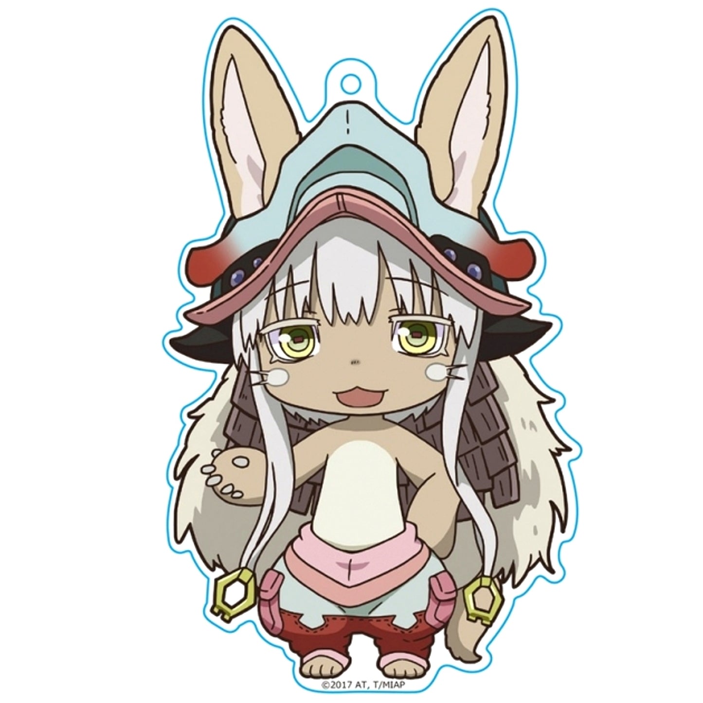 Made in Abyss Puni Colle! Keychain Nanachi (Reissue) [NEW]