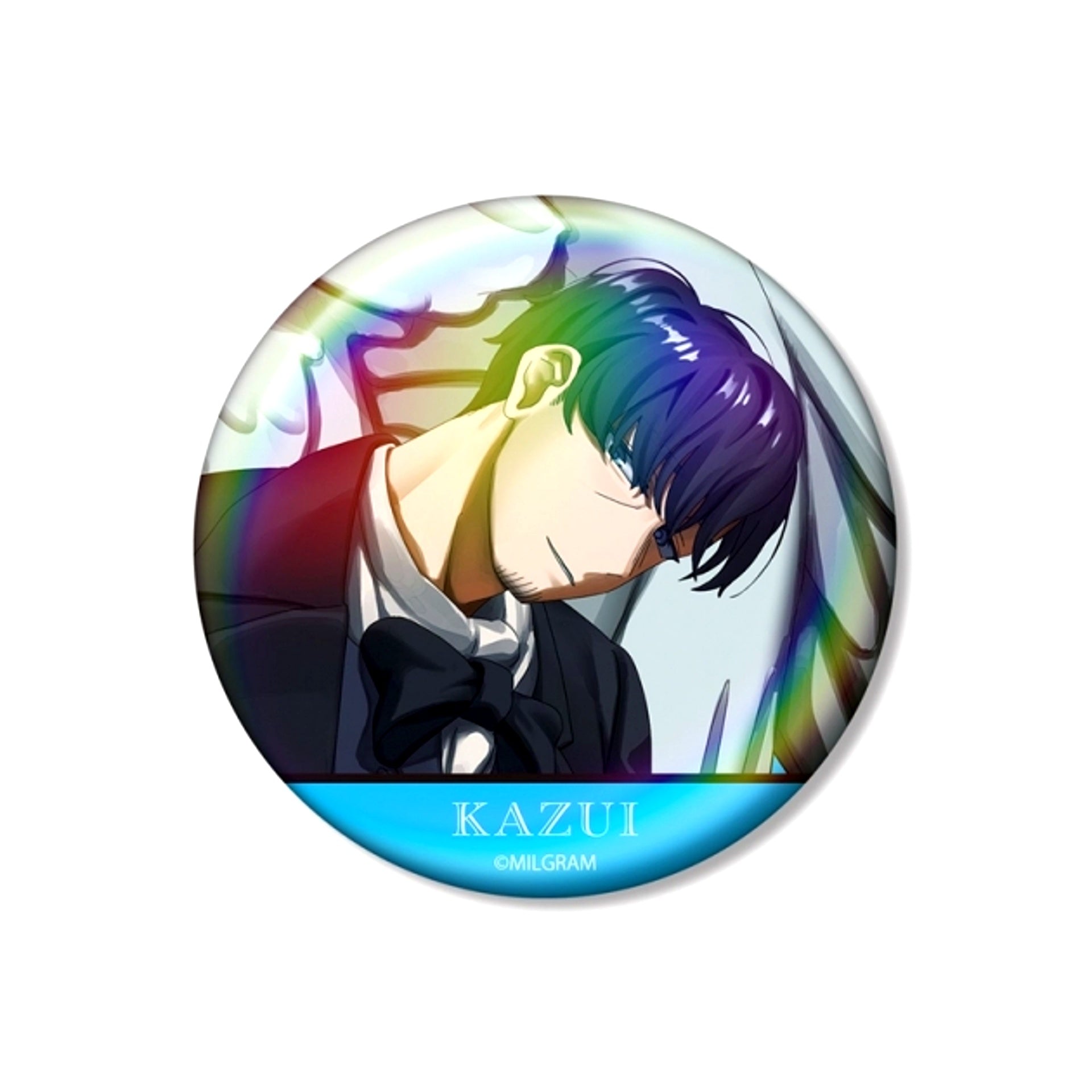 MILGRAM Newly Drawn Kazui Birthday ver. Vol.3 Aurora Can Badge [NEW]