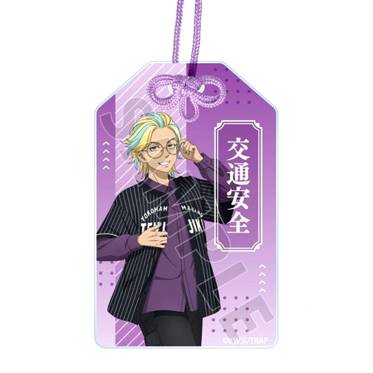 TV Anime Tokyo Revengers Newly Drawn Rindo Haitani Baseball Shirt ver. Acrylic Good Luck Charm [NEW]