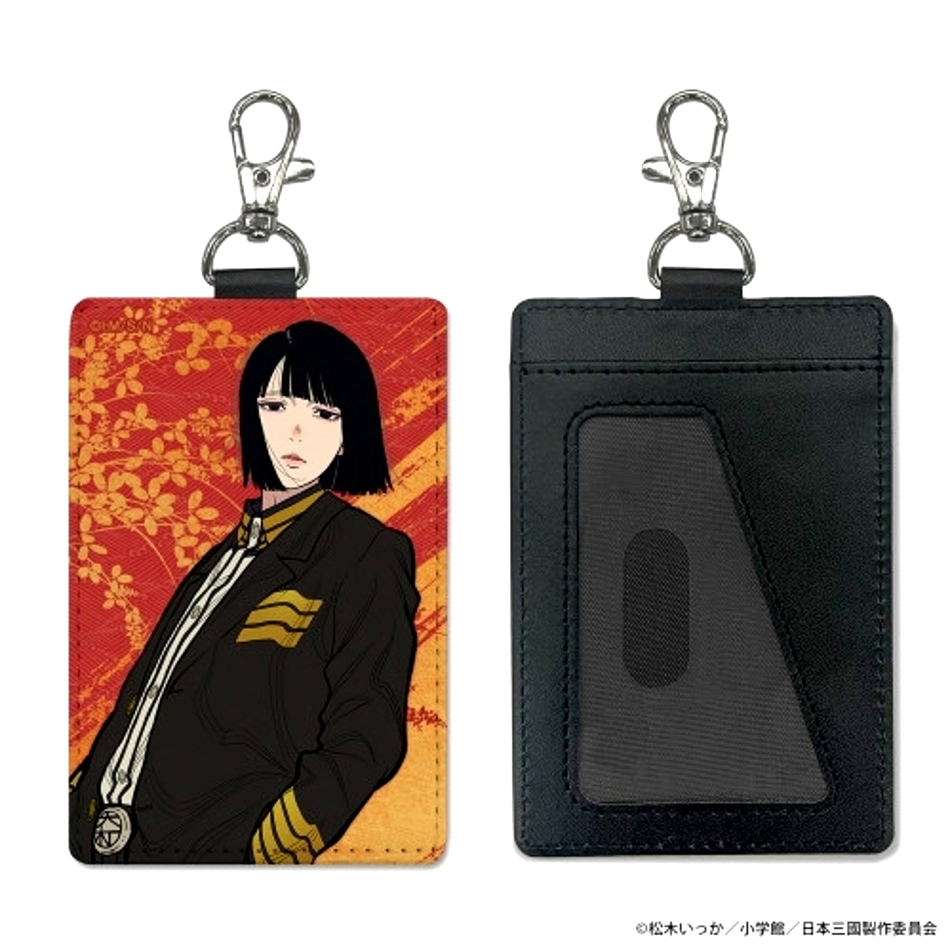 TV Anime Nihon Sangoku Yoshitsune Asama Pass Case (with Swivel Hook) [NEW]