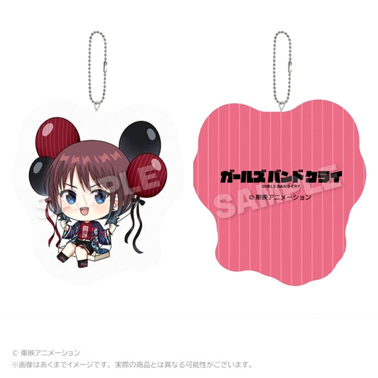 TV Anime Girls Band Cry Barunko Cushion Keychain Nina Iseri [NEW]