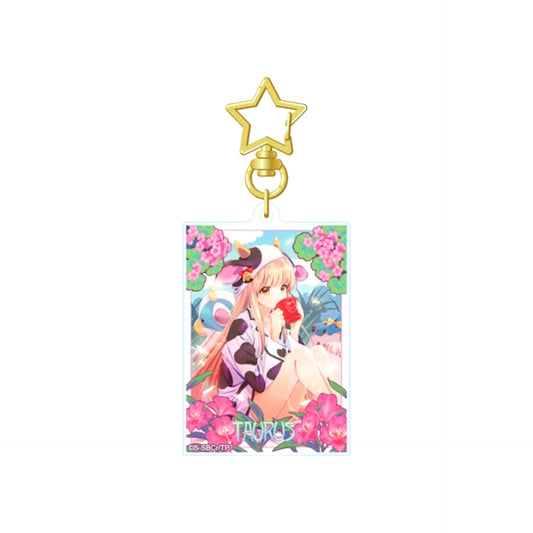The Angel Next Door Spoils Me Rotten 2 Acrylic Keychain 12 Zodiac Signs Visual (Taurus) [NEW]