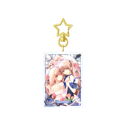 The Angel Next Door Spoils Me Rotten 2 Acrylic Keychain 12 Zodiac Signs Visual (Gemini) [NEW]
