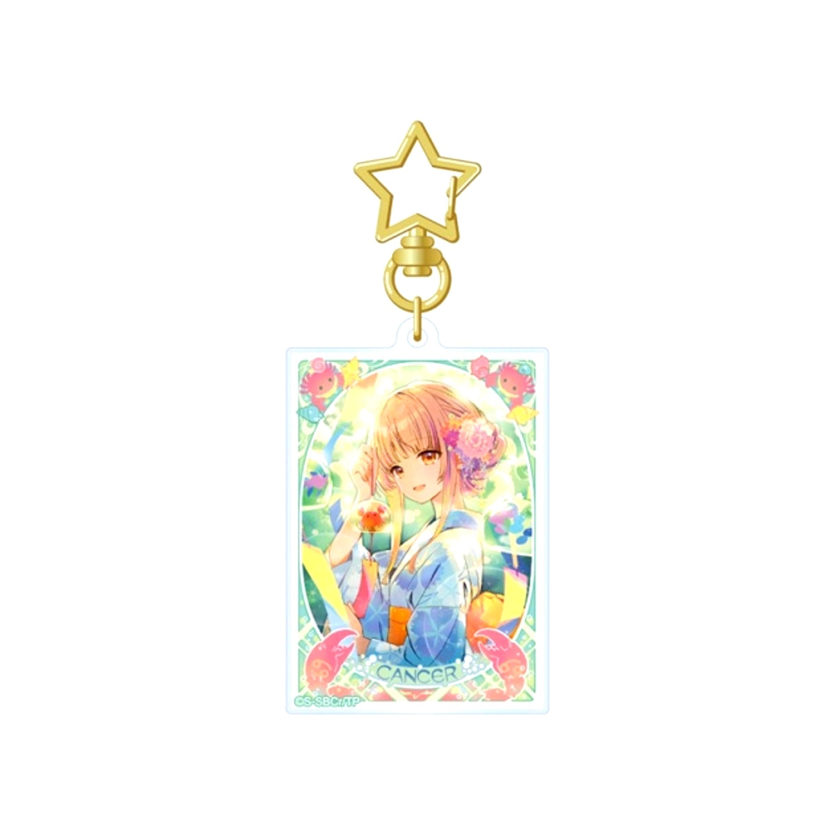 The Angel Next Door Spoils Me Rotten 2 Acrylic Keychain 12 Zodiac Signs Visual (Cancer) [NEW]