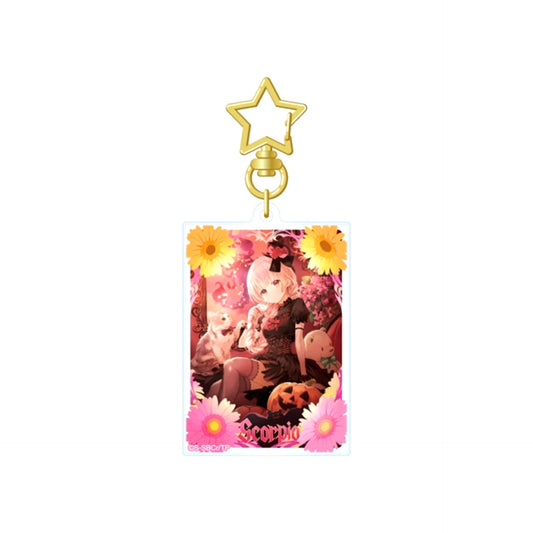 The Angel Next Door Spoils Me Rotten 2 Acrylic Keychain 12 Zodiac Signs Visual (Scorpio) [NEW]