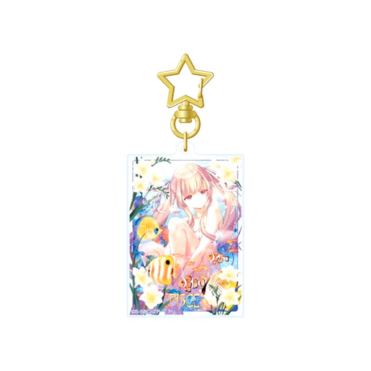 The Angel Next Door Spoils Me Rotten 2 Acrylic Keychain 12 Zodiac Signs Visual (Pisces) [NEW]