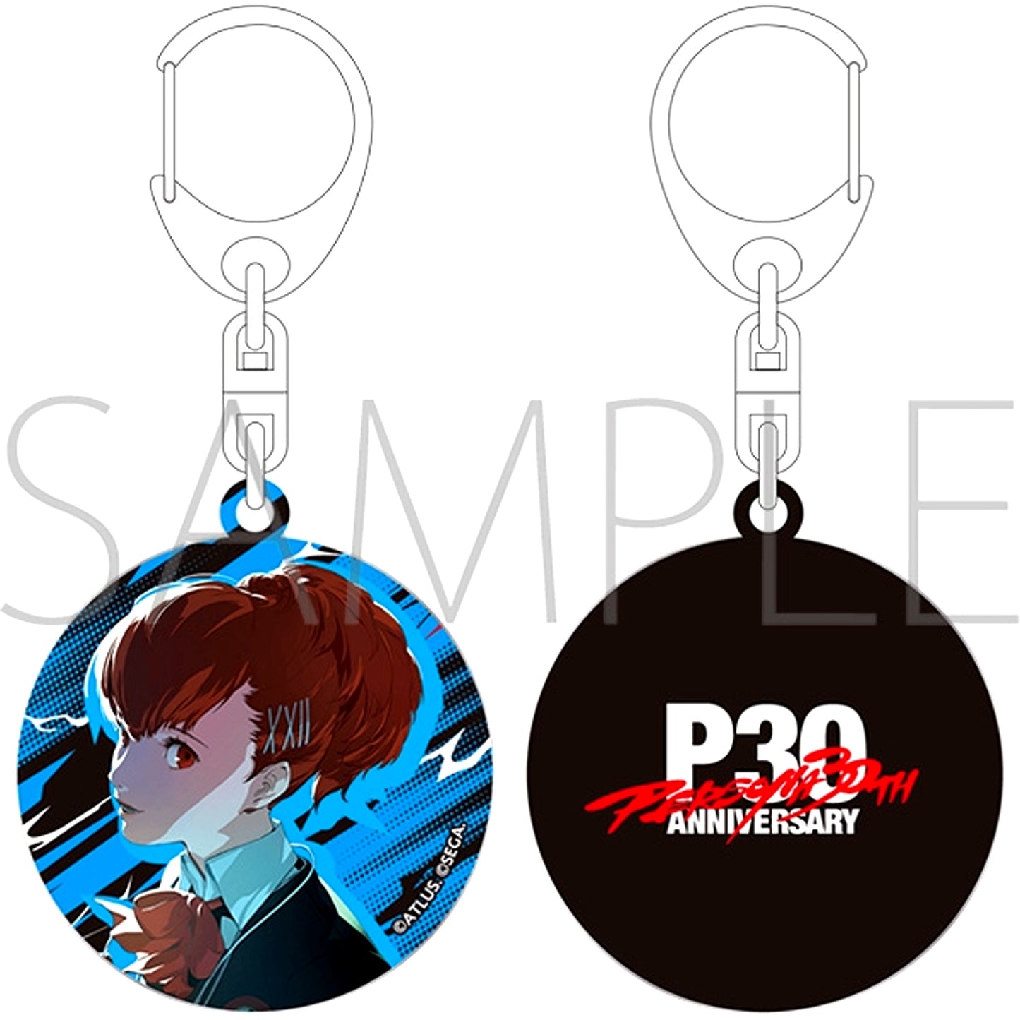 Persona Metal Keychain /P3P Protagonist Goods - Keychain [NEW]