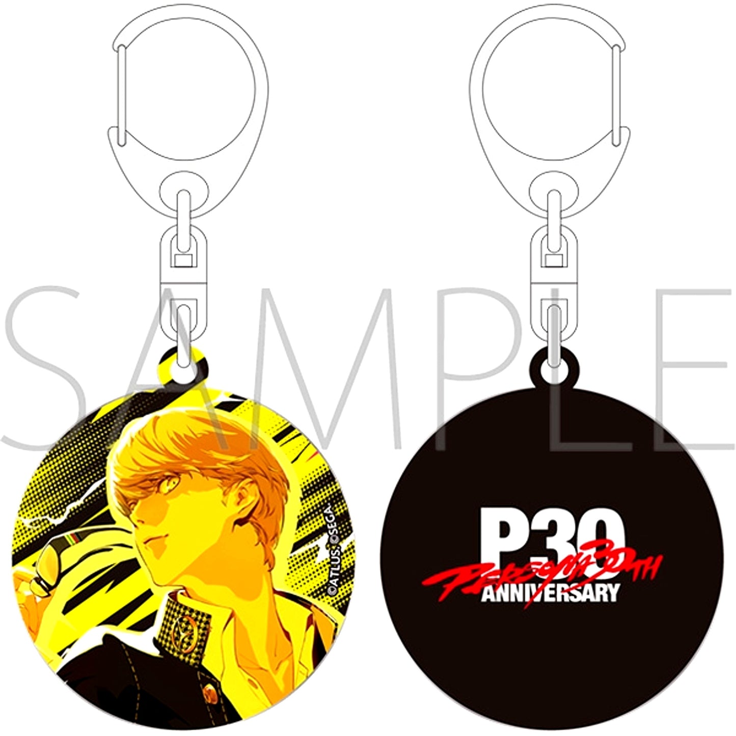 Persona Metal Keychain /P4 Protagonist Goods - Keychain [NEW]