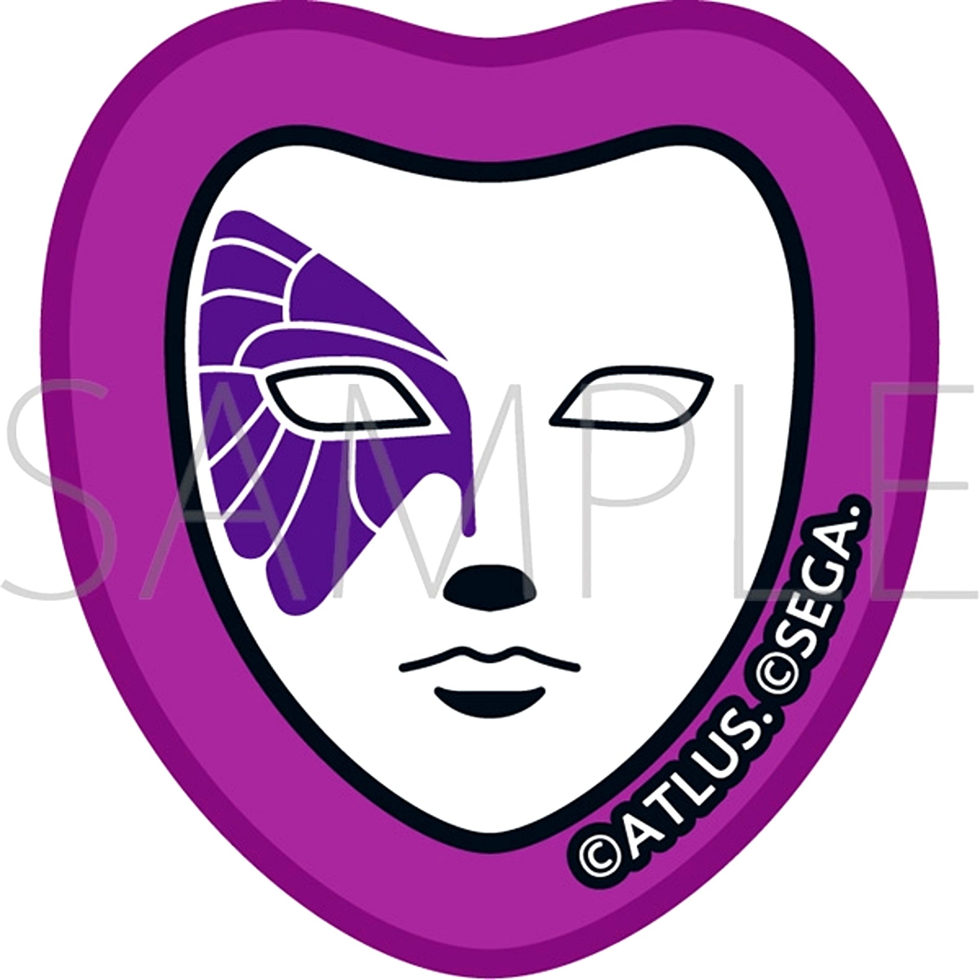 Persona Embroidered Patch Sticker / P1 [NEW]