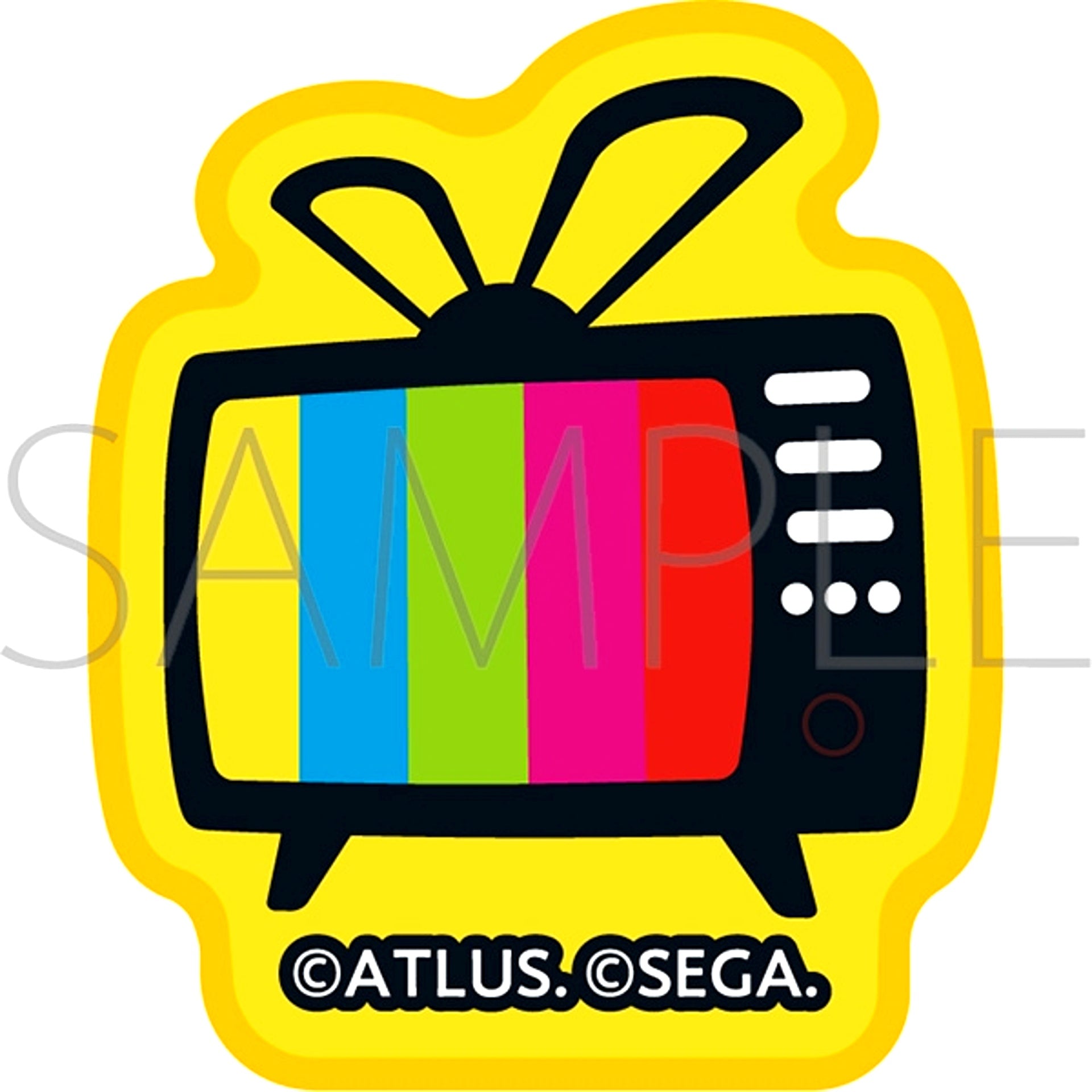 Persona Embroidered Patch Sticker / P4 (2) [NEW]