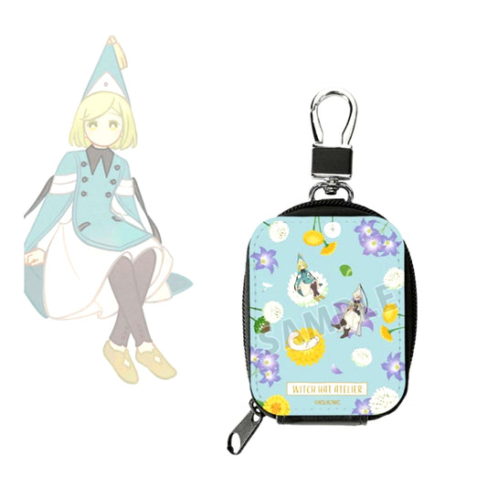 TV Anime Witch Hat Atelier Coco & Qifrey & Brushbuddy Botania Synthetic Leather Mini Pouch [NEW]