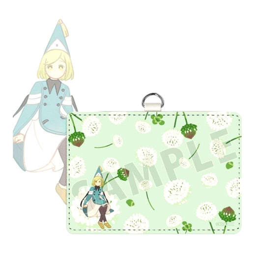 TV Anime Witch Hat Atelier Coco Botania 2-Pocket Pass Case with Neck Strap [NEW]