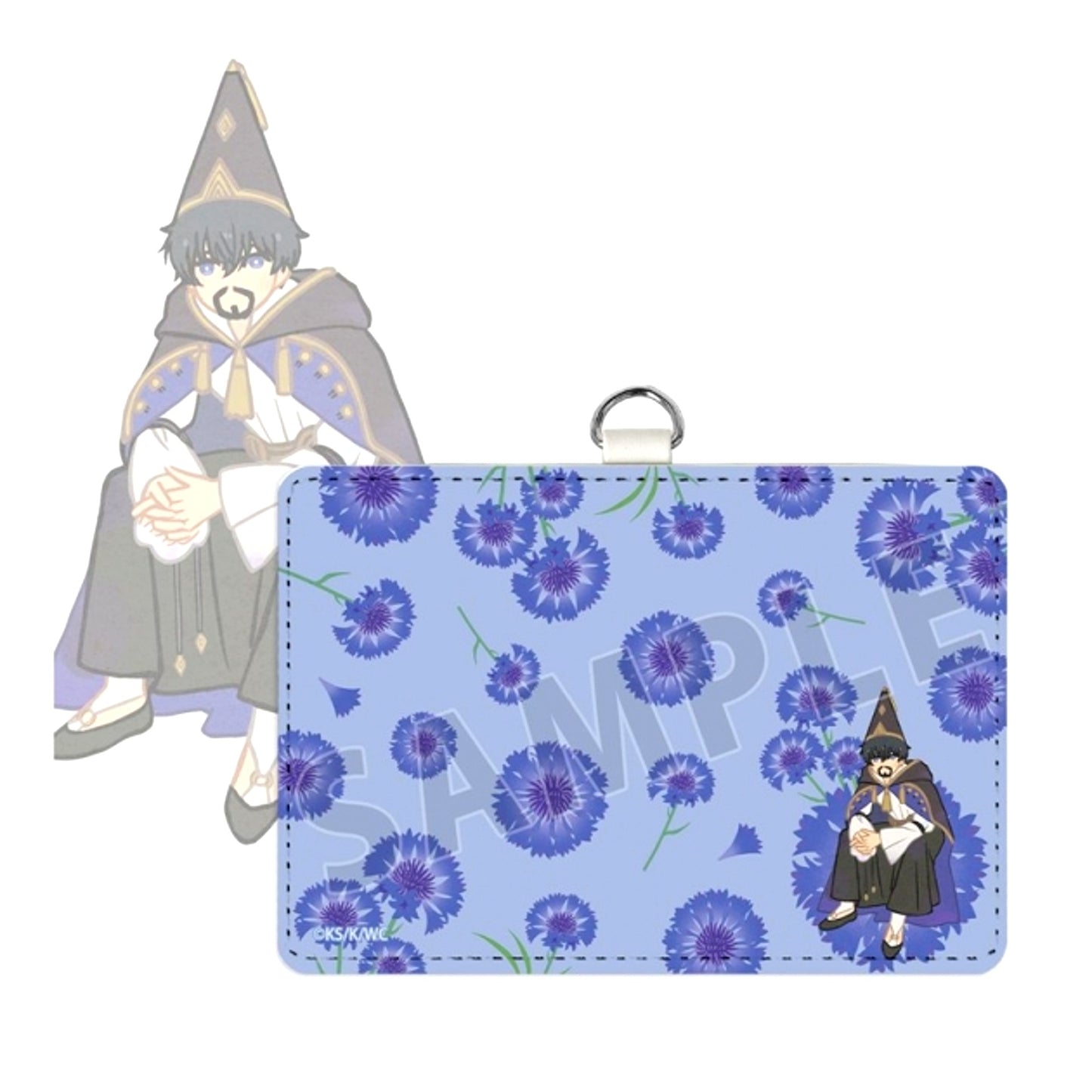 TV Anime Witch Hat Atelier Olruggio Botania 2-Pocket Pass Case with Neck Strap [NEW]