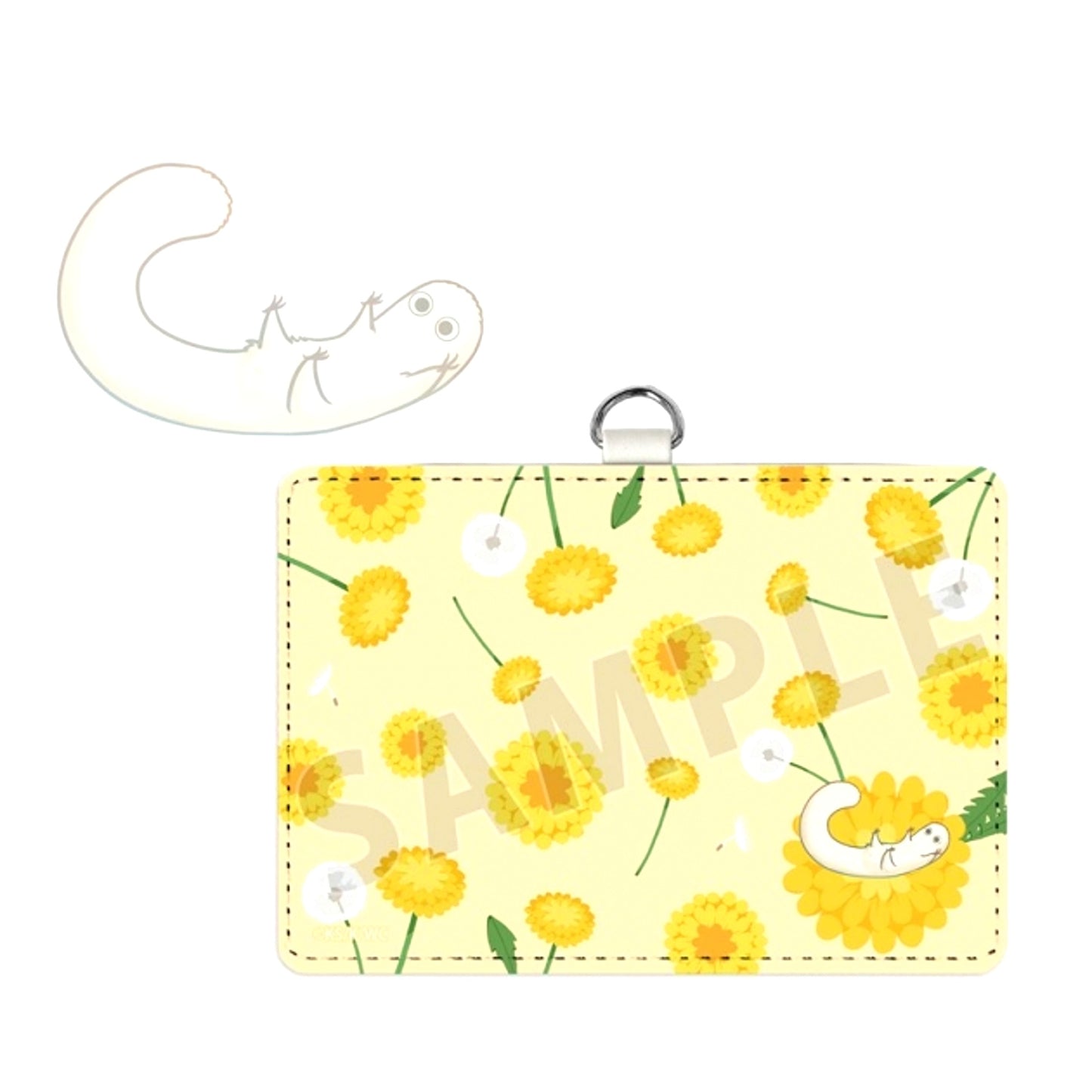 TV Anime Witch Hat Atelier Brushbuddy Botania 2-Pocket Pass Case with Neck Strap [NEW]