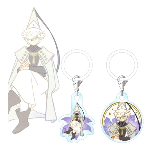 TV Anime Witch Hat Atelier Qifrey Botania Marker Mini Acrylic Charm 2-Piece Set [NEW]