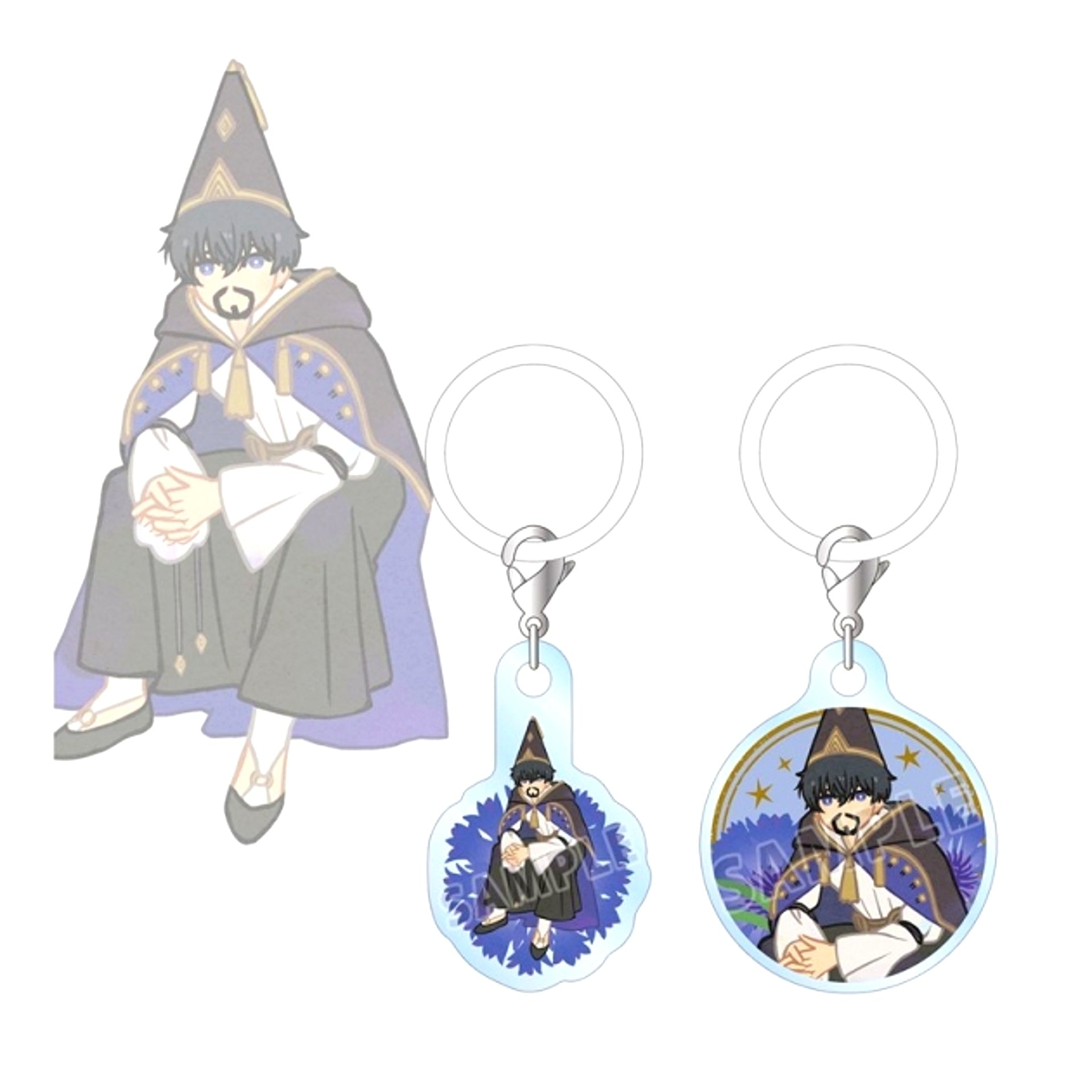 TV Anime Witch Hat Atelier Olruggio Botania Marker Mini Acrylic Charm 2-Piece Set [NEW]