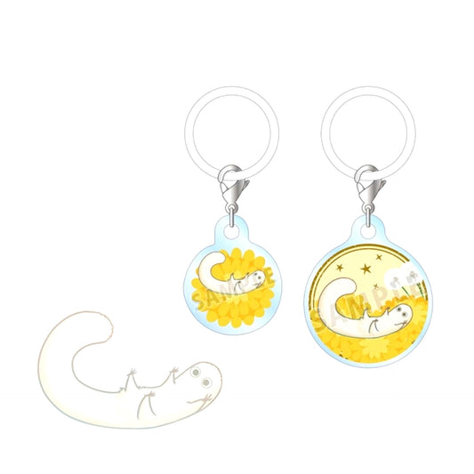 TV Anime Witch Hat Atelier Brushbuddy Botania Marker Mini Acrylic Charm 2-Piece Set [NEW]
