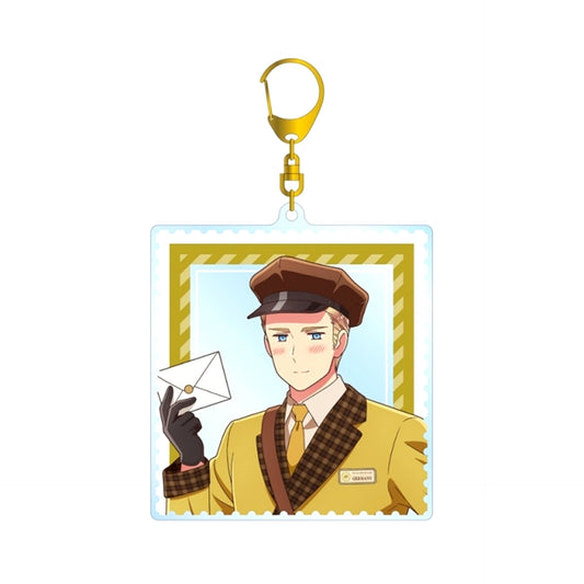 Anime "Hetalia World Stars" Newly Drawn Germany Postman ver. BIG Acrylic Keychain (Reissue) [NEW]