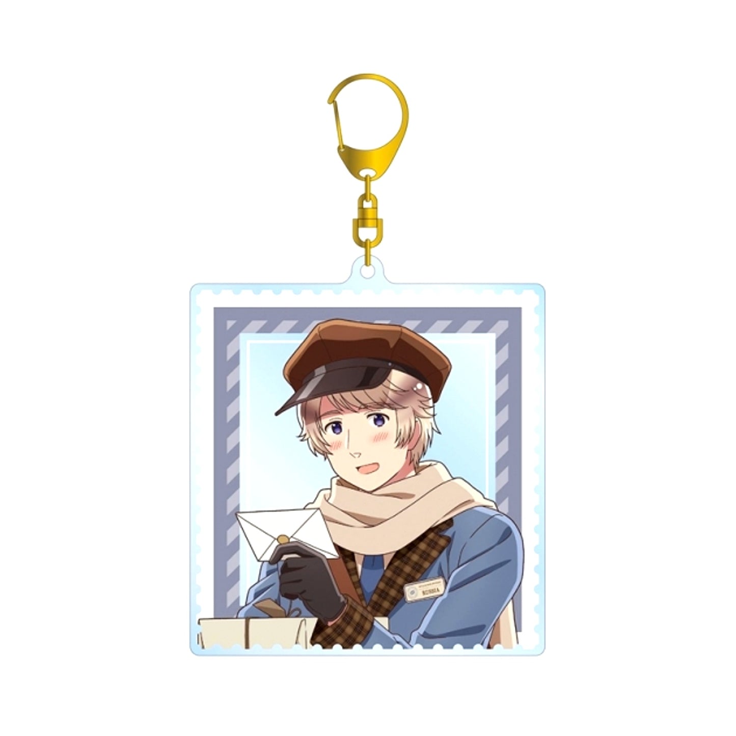 Anime "Hetalia World Stars" Newly Drawn Russia Postman ver. BIG Acrylic Keychain (Reissue) [NEW]