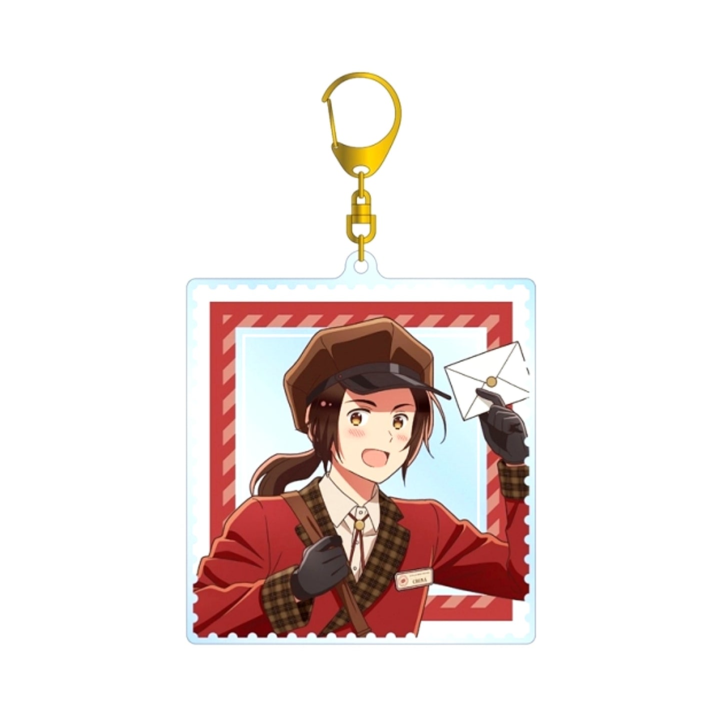 Anime "Hetalia World Stars" Newly Drawn China Postman ver. BIG Acrylic Keychain (Reissue) [NEW]