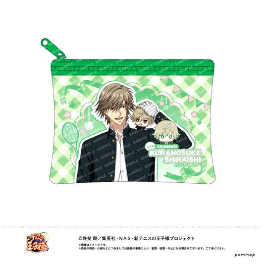 The Prince of Tennis II Mini Clear Pouch -Together with Dress-Up Plush- (G Kuranosuke Shiraishi) [NEW]