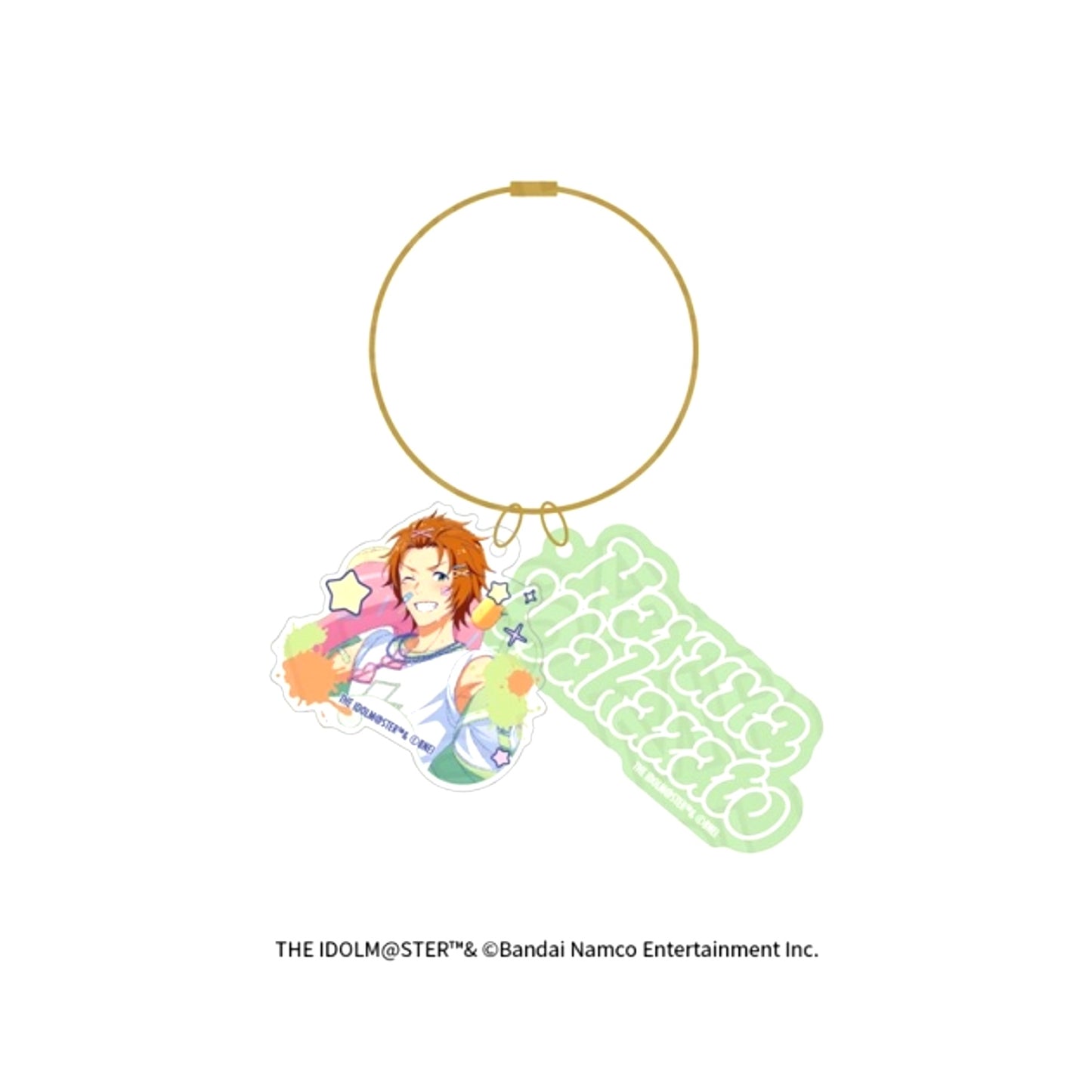 THE IDOLM@STER SideM Double Acrylic Keychain Haruna Wakazato [NEW]