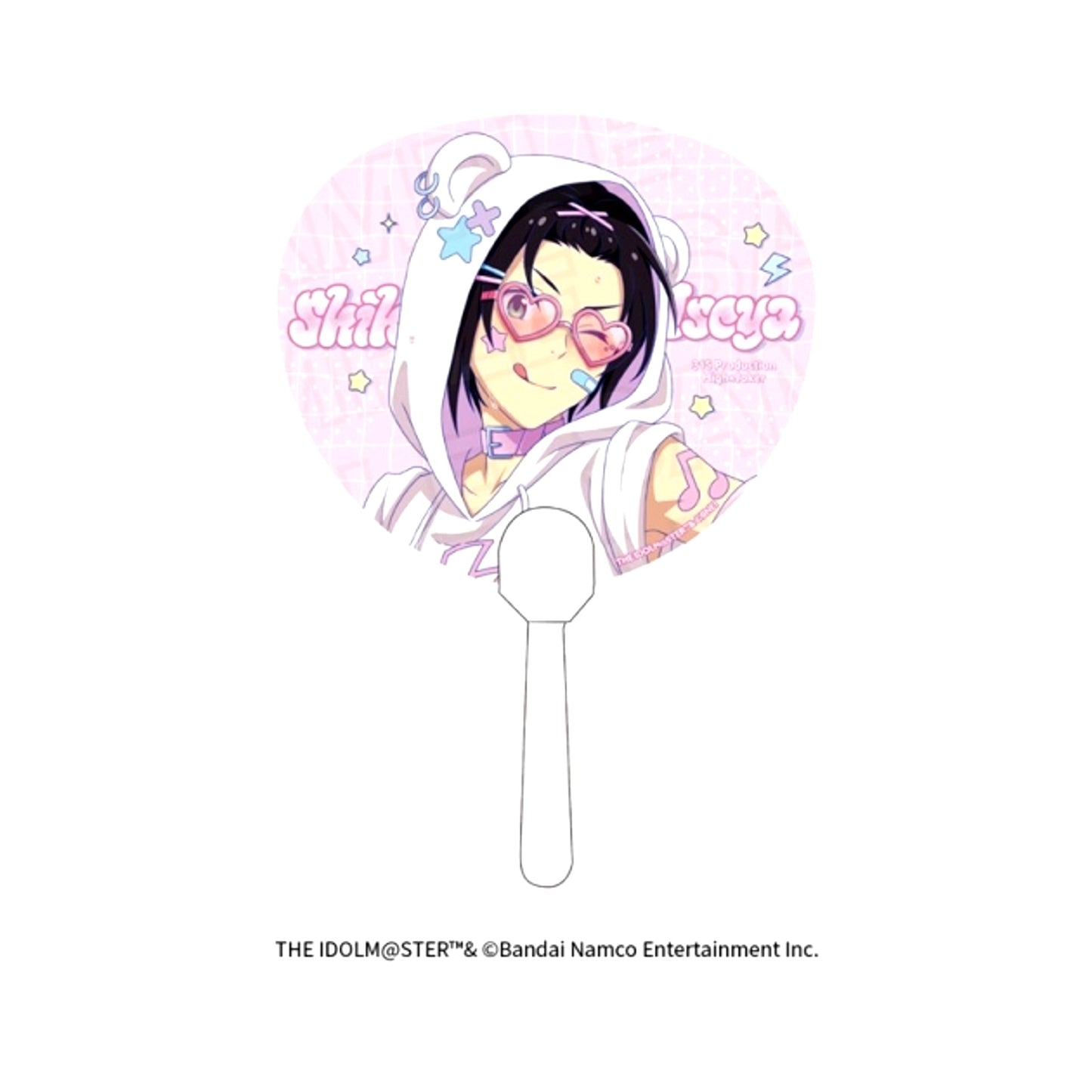 THE IDOLM@STER SideM Clear Uchiwa Fan Shiki Iseya [NEW]