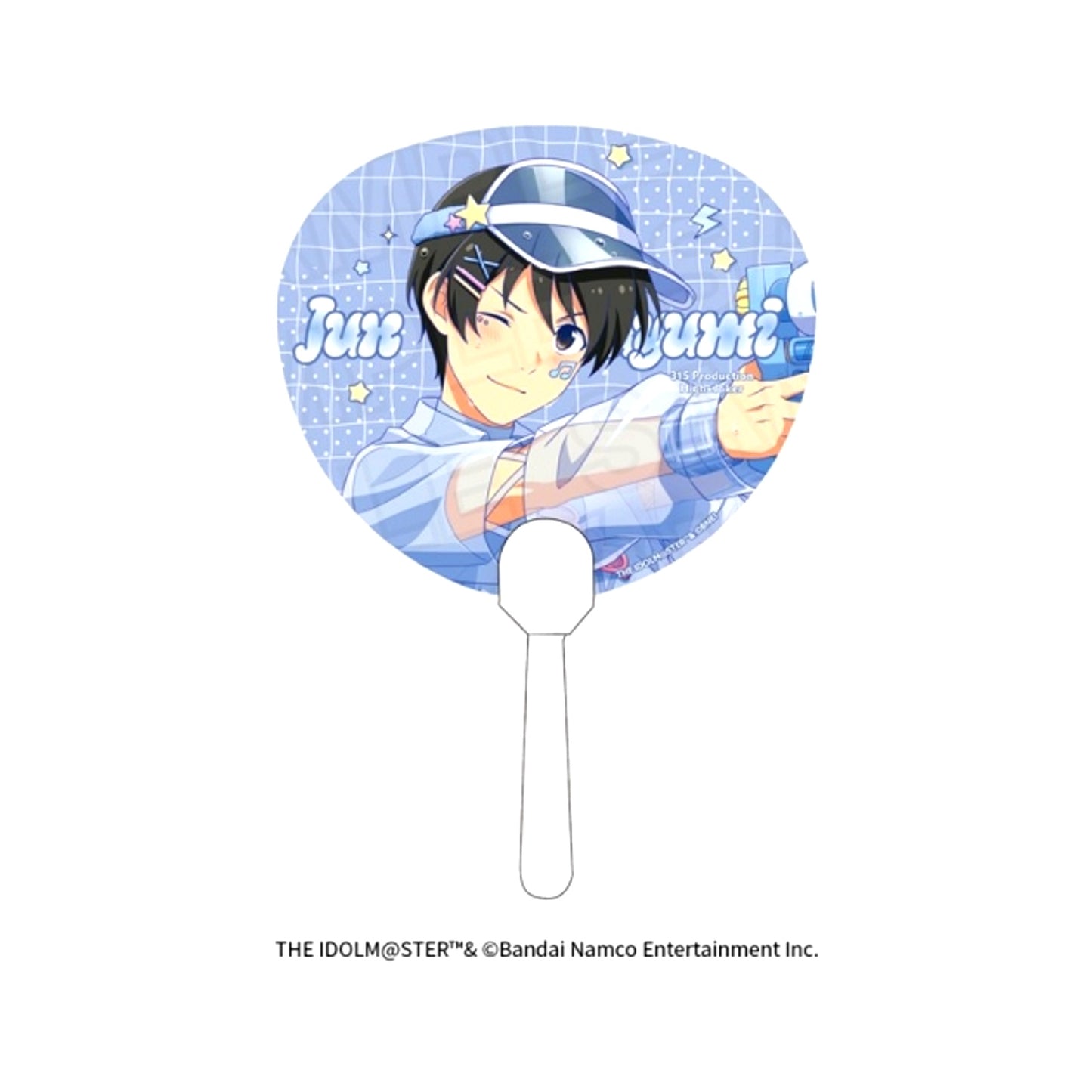 THE IDOLM@STER SideM Clear Uchiwa Fan Jun Fuyumi [NEW]