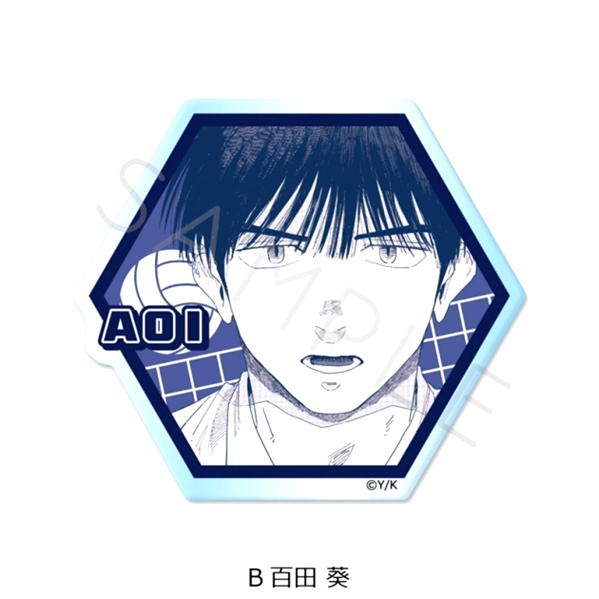 DIG IT 3way Acrylic Badge B (Aoi Momota) [NEW]