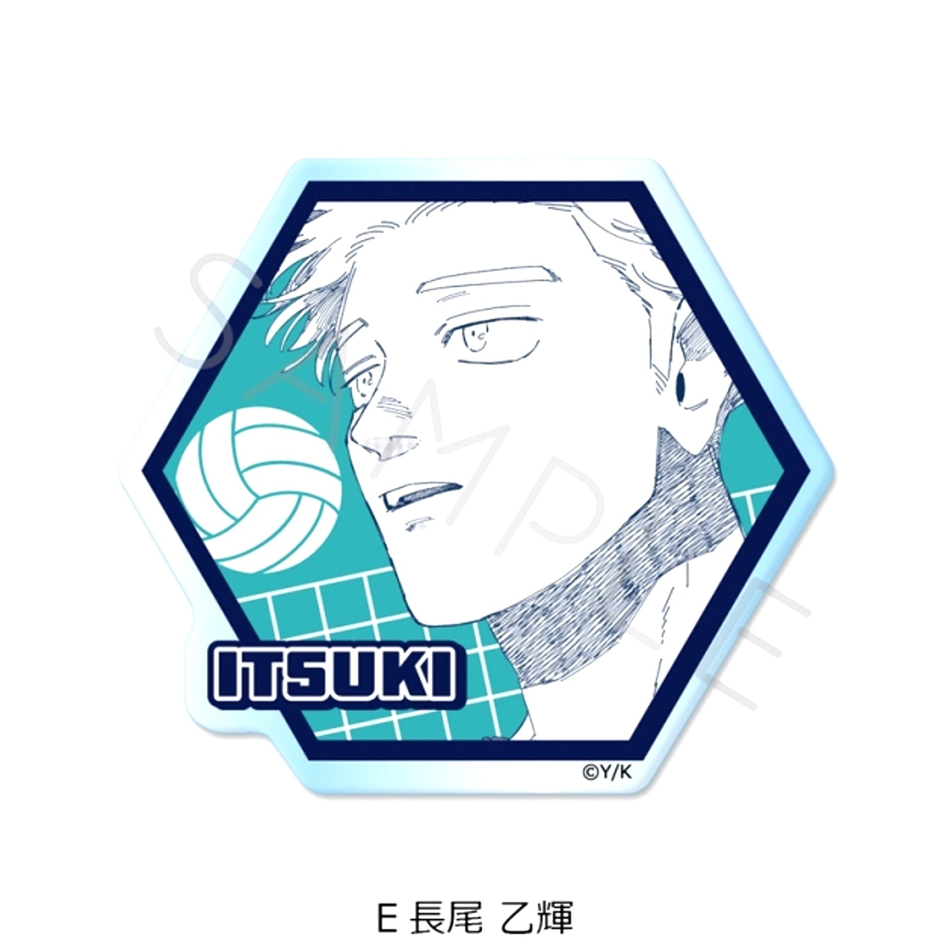 DIG IT 3way Acrylic Badge E (Itsuki Nagao) [NEW]