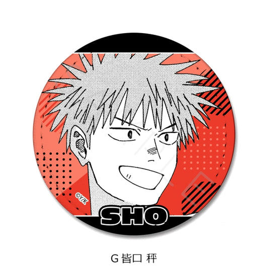 DIG IT Leather Badge (Round) G (Sho Minaguchi) [NEW]